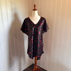 Vintage 90s/Y2K Black Sleep Slip L
